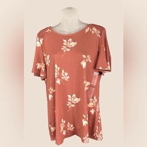 LIZ CLAIBORNE FLORAL TOP